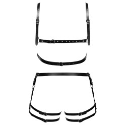 Zado Harnais En Cuir Torse et Cuisses Leatherset M/L
